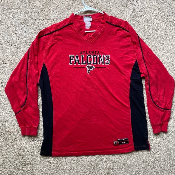 NFL Other - Atlanta Falcons NFL Long Sleeve Red Men’s Shirt Size L